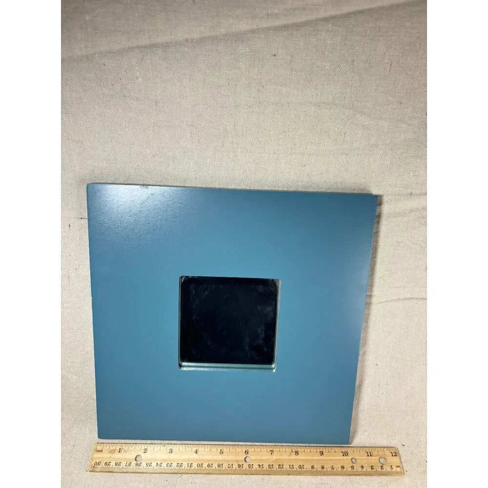 Ikea Malma Mirror Blue Square Free-Standing Decor READ DESCRIPTION